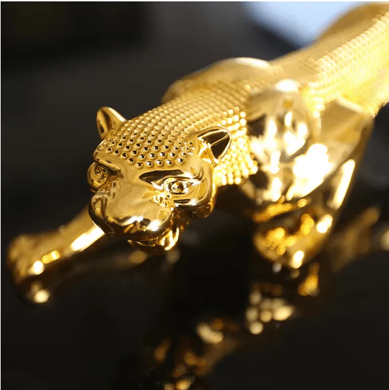 Luxury Cheetah Sculptur